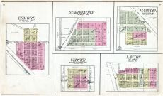 Edmore, Starkweather, Hampden, Webster, Lawton, Ramsey County 1909
